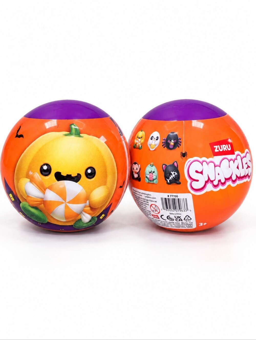 ZURU Snackles Halloween Series 1 Mystery Capsule 5" Plush Set of 2